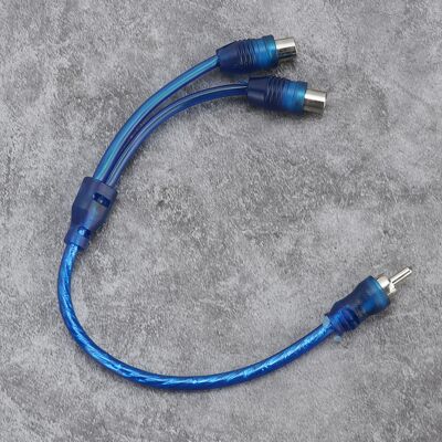 HEAT Audio-adapterkabel, 1 Stecker Auf 2 Buchsen, Y-splitter 30 Cm, Stereo-klinkenstecker, Soundverteilung, 0,3 M Kabel, Hifi-zubehör HEAT Audio-adapterkabel, 1 Stecker Auf 2 Buchsen, Y-splitter 30 Cm, Stereo-klinkenstecker, Soundverteilung, 0,3 M Kabel, Hifi-zubehör