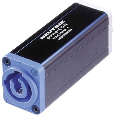 Nac3mm Netz-adapter Netz-stecker - Netz-stecker Schwarz 1 St. - Neutrik Nac3mm Netz-adapter Netz-stecker - Netz-stecker Schwarz 1 St. - Neutrik