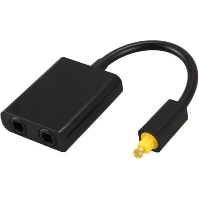 OEM Digitaler Optischer Spdif-audio-splitter, 2-wege-toslink-adapter, 1 Eingang/ausgang, Hub-kabel OEM Digitaler Optischer Spdif-audio-splitter, 2-wege-toslink-adapter, 1 Eingang/ausgang, Hub-kabel