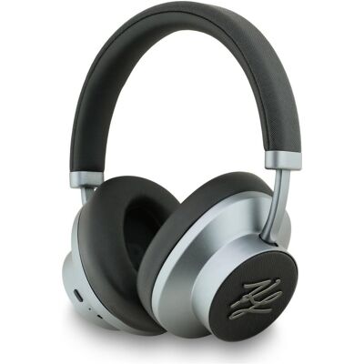 OEM Karl Lagerfeld Bluetooth-kopfhörer Mit Genarbten Initialen Und Aktiver Geräuschunterdrückung (over-ear), Schwarz OEM Karl Lagerfeld Bluetooth-kopfhörer Mit Genarbten Initialen Und Aktiver Geräuschunterdrückung (over-ear), Schwarz