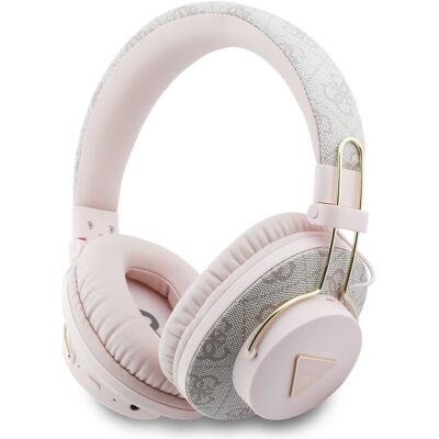 OEM Guess Triangle Logo Bluetooth Enc Pink On-ear-kopfhörer OEM Guess Triangle Logo Bluetooth Enc Pink On-ear-kopfhörer
