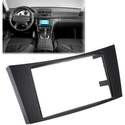 JUTE Einbaurahmen Für Cd-player In Der Mittelkonsole, 2din-einbaurahmen Kompatibel Mit Mercedes-benz Cls-klasse (c219) 2001-2009 JUTE Einbaurahmen Für Cd-player In Der Mittelkonsole, 2din-einbaurahmen Kompatibel Mit Mercedes-benz Cls-klasse (c219) 2001-2009