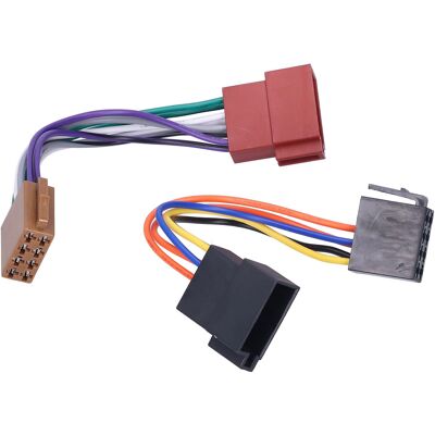 HEAT Autoradio-kabelbaumadapter Iso-stereostecker Cd-player-kabel Kompatibel Mit Cabrio/euro Van HEAT Autoradio-kabelbaumadapter Iso-stereostecker Cd-player-kabel Kompatibel Mit Cabrio/euro Van