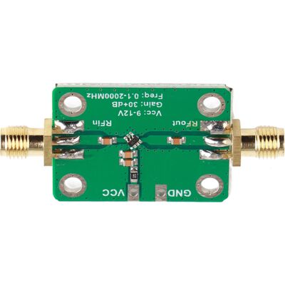 HEAT Rauscharmer Verstärker 0,1 Bis 2000 Mhz ±30 Db, Gute Leistung, Kompakte Bauform, Breitbandverstärker, Signalempfänger HEAT Rauscharmer Verstärker 0,1 Bis 2000 Mhz ±30 Db, Gute Leistung, Kompakte Bauform, Breitbandverstärker, Signalempfänger