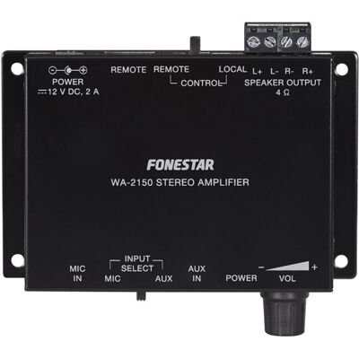 Fonestar Kompakter Stereo Hi-Fi Verstärker WA-2150 - Verstärker Fonestar Kompakter Stereo Hi-Fi Verstärker WA-2150 - Verstärker