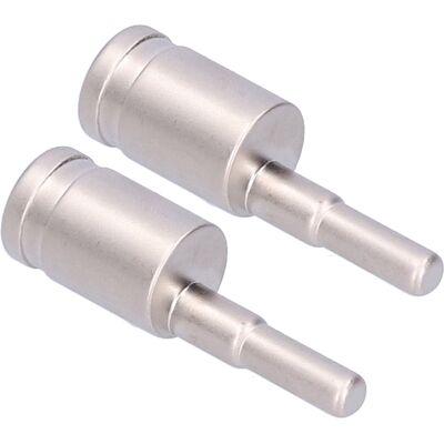 HEAT 4ga X2 Reduzierstecker, Vernickelte Reinkupfer-kabelschuhbuchse Für Kfz-verstärker, Anschlussklemme HEAT 4ga X2 Reduzierstecker, Vernickelte Reinkupfer-kabelschuhbuchse Für Kfz-verstärker, Anschlussklemme