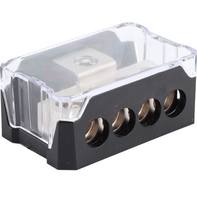 HEAT Stromverteilerblock 1 Eingang 4 Ausgänge Autoradio-stereo-verstärker-splitter-anschlussbox HEAT Stromverteilerblock 1 Eingang 4 Ausgänge Autoradio-stereo-verstärker-splitter-anschlussbox