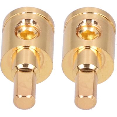 HEAT 2 Vergoldete Reduzierstecker Aus Reinem Kupfer (0ga) Für Auto-verstärker, Auto-audio-modifikationsset HEAT 2 Vergoldete Reduzierstecker Aus Reinem Kupfer (0ga) Für Auto-verstärker, Auto-audio-modifikationsset