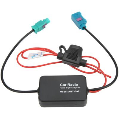 HEAT 12v 75 Ohm Autoradio-antennensignalverstärker, Fakra Ii-schnittstelle, Fm/am-verstärker Für Autos HEAT 12v 75 Ohm Autoradio-antennensignalverstärker, Fakra Ii-schnittstelle, Fm/am-verstärker Für Autos