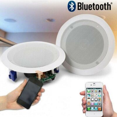 Trade Shop 21cm Bluetooth Deckenlautsprecher - 20W Trade Shop 21cm Bluetooth Deckenlautsprecher - 20W