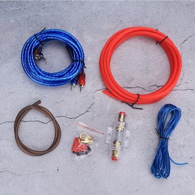 HEAT 10ga Kfz-leistungsverstärker-set, Subwoofer-lautsprecher, Zinklegierungs-ersatz, Kabelsatz HEAT 10ga Kfz-leistungsverstärker-set, Subwoofer-lautsprecher, Zinklegierungs-ersatz, Kabelsatz