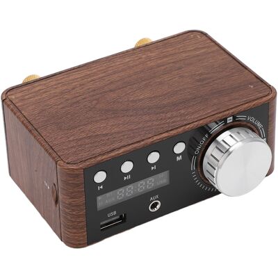 HEAT Mini-bluetooth-5.0-leistungsverstärker, Stereo-hifi-digitalverstärker, 2 Kanäle, 50 W Und 50 W Mit Usb-eingang HEAT Mini-bluetooth-5.0-leistungsverstärker, Stereo-hifi-digitalverstärker, 2 Kanäle, 50 W Und 50 W Mit Usb-eingang