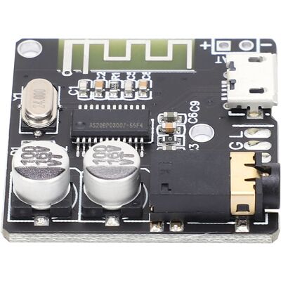 HEAT Decoderplatine, Bluetooth 5.0-empfänger, Zweikanal-lautsprecher, Audioverstärker-nachrüstmodul HEAT Decoderplatine, Bluetooth 5.0-empfänger, Zweikanal-lautsprecher, Audioverstärker-nachrüstmodul