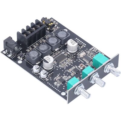 HEAT Verstärkerplatine 50w+50w Audio-stereo-modul Mit Bass- Und Höhenregelung, Bluetooth Und Aux-eingang – Set-kit HEAT Verstärkerplatine 50w+50w Audio-stereo-modul Mit Bass- Und Höhenregelung, Bluetooth Und Aux-eingang – Set-kit