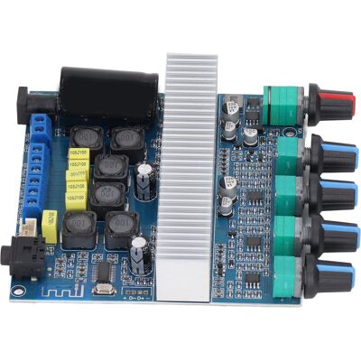 HEAT Digitaler Leistungsverstärker Mit Tpa3116d2-chip, 3-kanal-bluetooth-4.2-audioplatine Für Lautsprecher (12–24 V) HEAT Digitaler Leistungsverstärker Mit Tpa3116d2-chip, 3-kanal-bluetooth-4.2-audioplatine Für Lautsprecher (12–24 V)