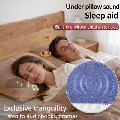 OEM Schlafkissen Mit Lautsprecher Bluetooth-lautsprecher Für Unter Das Kissen Mini-knochenleitungs-schlafhilfe Stereo-bass Weißrauschen-timer Und Grün OEM Schlafkissen Mit Lautsprecher Bluetooth-lautsprecher Für Unter Das Kissen Mini-knochenleitungs-schlafhilfe Stereo-bass Weißrauschen-timer Und Grün