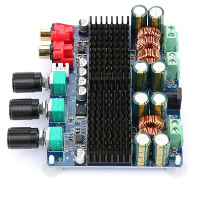 HEAT Tpa3116 50w2+100w 2.1-kanal Subwoofer Digital-audio-leistungsverstärkerplatine 12-26vdc HEAT Tpa3116 50w2+100w 2.1-kanal Subwoofer Digital-audio-leistungsverstärkerplatine 12-26vdc
