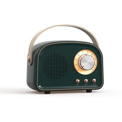 OEM Retro-bluetooth-lautsprecher Mini-tragbarer Kabelloser Lautsprecher Tws-funktionalität Dekorativer Retro-lautsprecher Geeignet Für Drinnen Und Grün OEM Retro-bluetooth-lautsprecher Mini-tragbarer Kabelloser Lautsprecher Tws-funktionalität Dekorativer Retro-lautsprecher Geeignet Für Drinnen Und Grün
