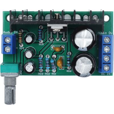 HEAT Verstärkermodul Mono-lautsprecher 1-kanal-leistungsverstärkerplatine 12–24 V 5–120 W Tda2050 HEAT Verstärkermodul Mono-lautsprecher 1-kanal-leistungsverstärkerplatine 12–24 V 5–120 W Tda2050