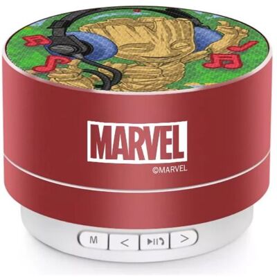 Ert Group Wireless Portable Speaker 3w Grot 001 Marvel Rot Ert Group Wireless Portable Speaker 3w Grot 001 Marvel Rot