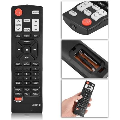 OEM Ersatzfernbedienung Für Lg Soundbar, Lg Akb73575421, Nb2420a, Nb3520a, Nb4530b. OEM Ersatzfernbedienung Für Lg Soundbar, Lg Akb73575421, Nb2420a, Nb3520a, Nb4530b.