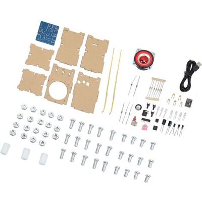 HEAT Diy-bluetooth-lautsprecher-bausatz, Elektronisches Soundsystem, Heimstereo-projekt, Lötübungsset, Schulunterricht, Ersatzteile HEAT Diy-bluetooth-lautsprecher-bausatz, Elektronisches Soundsystem, Heimstereo-projekt, Lötübungsset, Schulunterricht, Ersatzteile