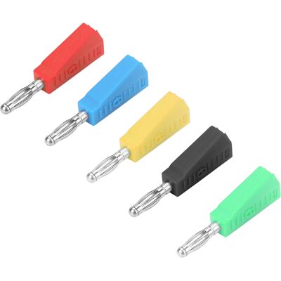 HEAT 10 Stück P3002 4 Mm Vernickelte Lautsprecher-bananenstecker-anschlussklemmen HEAT 10 Stück P3002 4 Mm Vernickelte Lautsprecher-bananenstecker-anschlussklemmen