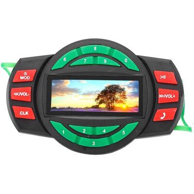 HEAT Wasserdichter Motorrad-mp3-player Mit Bluetooth-lautsprecher, Fm-radio, Handy-ladegerät Und Lcd-bildschirm HEAT Wasserdichter Motorrad-mp3-player Mit Bluetooth-lautsprecher, Fm-radio, Handy-ladegerät Und Lcd-bildschirm