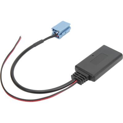 HEAT Bluetooth-autoradiomodul Mit Aux-empfängeradapter, Blauem Kabel Und 8-poligem Iso-anschluss, Kompatibel Mit Blaupunkt Autoradio-cd-player HEAT Bluetooth-autoradiomodul Mit Aux-empfängeradapter, Blauem Kabel Und 8-poligem Iso-anschluss, Kompatibel Mit Blaupunkt Autoradio-cd-player