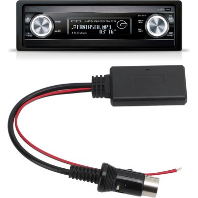 JUTE Bluetooth 5.0 Adapter Für Kenwood Autoradios Mit Aux-eingang Und Drahtlosem Mp3-audioeingangskabel (13-poliger Stecker). JUTE Bluetooth 5.0 Adapter Für Kenwood Autoradios Mit Aux-eingang Und Drahtlosem Mp3-audioeingangskabel (13-poliger Stecker).