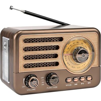 Retro-radio Mit Bluetooth Am Fm Sw-kofferradio Mit Bluetooth 5 3 Küchenradio Klein Unterstützt Usb Tf Aux-funktion Radioempfang Teleskopantenne 5.3 Retro-radio Mit Bluetooth Am Fm Sw-kofferradio Mit Bluetooth 5 3 Küchenradio Klein Unterstützt Usb Tf Aux-funktion Radioempfang Teleskopantenne 5.3