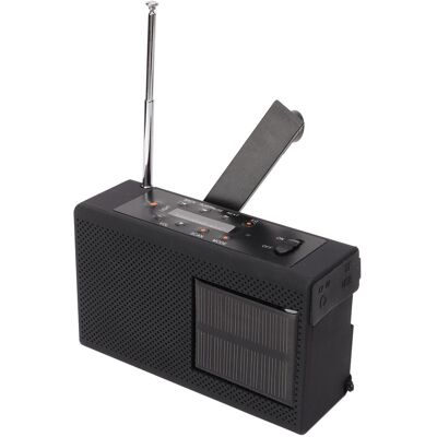 HEAT Notfall-kurbelradio Mit Bluetooth, Fm-radio, Usb-anschluss, Kopfhöreranschluss, Tragbarer Solar-taschenlampe Und Wetteranzeige Für Campingwagen HEAT Notfall-kurbelradio Mit Bluetooth, Fm-radio, Usb-anschluss, Kopfhöreranschluss, Tragbarer Solar-taschenlampe Und Wetteranzeige Für Campingwagen