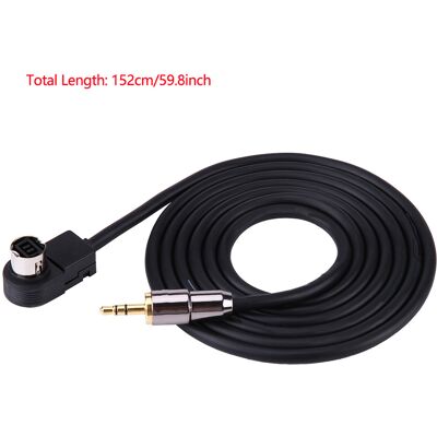 HEAT Aux-adapterkabel Für Jvc Alpine Ai-net Cd Autoradios, Stereo-anschluss, 3,5-mm-audioeingang, Cd-player-kompatibel, Autoradio-zubehör HEAT Aux-adapterkabel Für Jvc Alpine Ai-net Cd Autoradios, Stereo-anschluss, 3,5-mm-audioeingang, Cd-player-kompatibel, Autoradio-zubehör