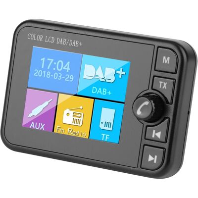 HEAT 2,4-zoll-dab-autoradio Mit Bluetooth-empfänger Und Fm-transmitter HEAT 2,4-zoll-dab-autoradio Mit Bluetooth-empfänger Und Fm-transmitter