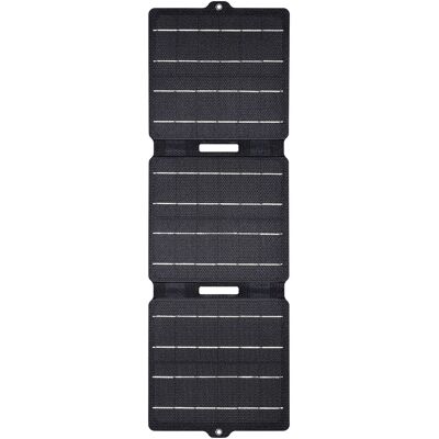 HEAT Faltbares, Tragbares Und Wasserdichtes Solarladegerät Aus Etfe-material Mit 15 W Dc-ausgang (5 V) Und Zwei Usb-anschlüssen HEAT Faltbares, Tragbares Und Wasserdichtes Solarladegerät Aus Etfe-material Mit 15 W Dc-ausgang (5 V) Und Zwei Usb-anschlüssen