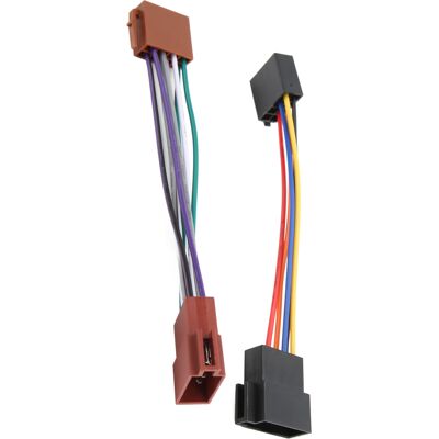 HEAT Iso 16-poliger Radio-kabeladapter (weiblich) – Stecker Auf Buchse Für Autoradios HEAT Iso 16-poliger Radio-kabeladapter (weiblich) – Stecker Auf Buchse Für Autoradios