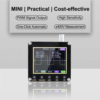 JUTE Hochwertige Konfiguration 138pro + P1600 Mini-portable-oszilloskop, Tragbares Digitales Oszilloskop, Für Den Einsatz In Lehre Und Reparatur Auf Anfängerniveau. JUTE Hochwertige Konfiguration 138pro + P1600 Mini-portable-oszilloskop, Tragbares Digitales Oszilloskop, Für Den Einsatz In Lehre Und Reparatur Auf Anfängerniveau.