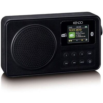 Kendo Dab+ Radio Portable 24ex Bluetooth 5.3 - 2 Watt Rms Kendo Dab+ Radio Portable 24ex Bluetooth 5.3 - 2 Watt Rms