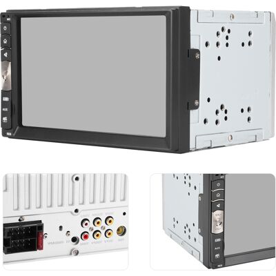 HEAT 2-din-autoradio Mit 7-zoll-hd-touchscreen, Mp5-player, Bluetooth-multimedia-player, Fm-radio, Usb-anschluss, Sd-kartensteckplatz Und Freisprecheinrichtung HEAT 2-din-autoradio Mit 7-zoll-hd-touchscreen, Mp5-player, Bluetooth-multimedia-player, Fm-radio, Usb-anschluss, Sd-kartensteckplatz Und Freisprecheinrichtung