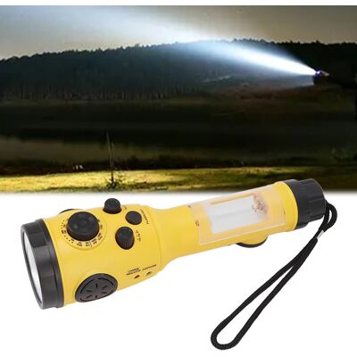 JUTE Multifunktionale Led-taschenlampe Zur Katastrophenvorsorge, Am/fm-radio, Sos-alarm, Notarbeitsleuchte JUTE Multifunktionale Led-taschenlampe Zur Katastrophenvorsorge, Am/fm-radio, Sos-alarm, Notarbeitsleuchte