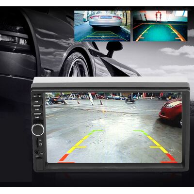 HEAT Universelles 7-zoll-touchscreen-multimedia-autoradio Mit Mp5-player, Tf-kartensteckplatz Und Fm-radio HEAT Universelles 7-zoll-touchscreen-multimedia-autoradio Mit Mp5-player, Tf-kartensteckplatz Und Fm-radio