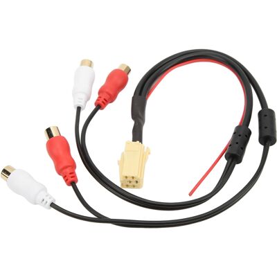 HEAT 4rca-ausgangsadapter, Ersatz-aux-kabel Für Blaupunkt Vdo Autoradio, Stereoanschluss, Audioeingang, Cd-player-kompatibel. HEAT 4rca-ausgangsadapter, Ersatz-aux-kabel Für Blaupunkt Vdo Autoradio, Stereoanschluss, Audioeingang, Cd-player-kompatibel.
