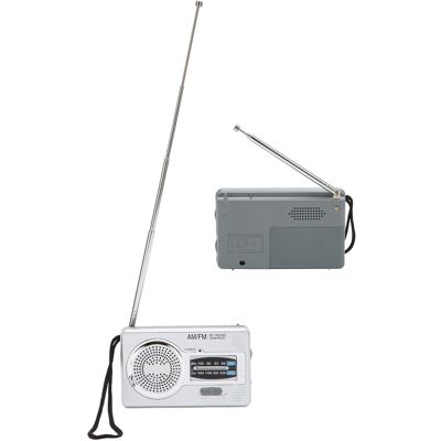 HEAT Tragbares Am/fm-radio, Multifunktionales, Batteriebetriebenes Mini-taschenradio – Ideal Als Geschenk HEAT Tragbares Am/fm-radio, Multifunktionales, Batteriebetriebenes Mini-taschenradio – Ideal Als Geschenk