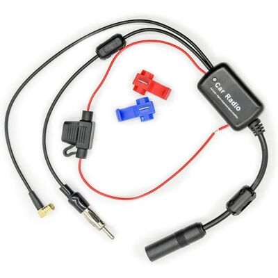 OEM Notradio Tragbares Notradio Universeller 12-v-autoradio-signalverstärker Fm Am Dab-antenne Smb-buchse Auf Din-stecker-adapter Geeignet Für Pkw OEM Notradio Tragbares Notradio Universeller 12-v-autoradio-signalverstärker Fm Am Dab-antenne Smb-buchse Auf Din-stecker-adapter Geeignet Für Pkw