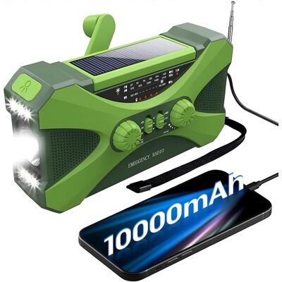 OEM Notradio Manuelles Solarradio Tragbares Radio Am Fm-empfang Integrierter 10 000-mah-akku Sos-alarmfunktion Led-taschenlampe Tragbares Radio Ideal OEM Notradio Manuelles Solarradio Tragbares Radio Am Fm-empfang Integrierter 10 000-mah-akku Sos-alarmfunktion Led-taschenlampe Tragbares Radio Ideal
