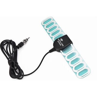 HEAT Verstärkte 12v Fm-autoradioantenne, Interne Autoantenne Mit Signalverstärker, Verbesserter Empfang, Kompatibel Mit Autoradios. HEAT Verstärkte 12v Fm-autoradioantenne, Interne Autoantenne Mit Signalverstärker, Verbesserter Empfang, Kompatibel Mit Autoradios.