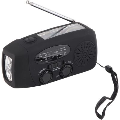 HEAT Handkurbel-solarradio Mit Led-taschenlampe, Tragbares Fm/am/wb-usb-radio Für Notfälle Und Katastrophenschutz, Afroamerikaner HEAT Handkurbel-solarradio Mit Led-taschenlampe, Tragbares Fm/am/wb-usb-radio Für Notfälle Und Katastrophenschutz, Afroamerikaner
