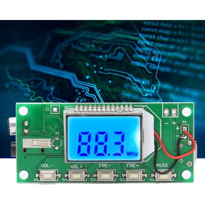 JUTE Fm-sendermodul 87-108 Mhz, Mini-digital-fm-radio. JUTE Fm-sendermodul 87-108 Mhz, Mini-digital-fm-radio.