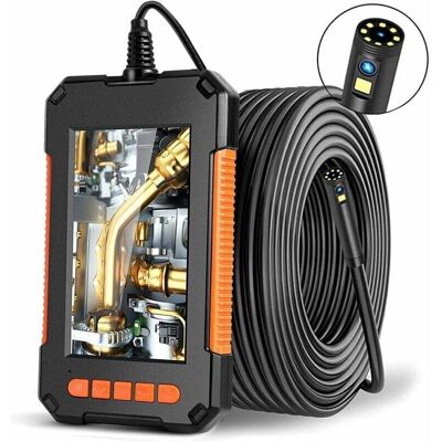 BOBYPET Industrielles Endoskop, 1080p Hd 8-mm-inspektionskamera, Digitale Rohrleitungskamera Mit 4,3-zoll-ips-bildschirm, Wasserdichte Kamera (ip67), Schlangenförmige Endoskopkamera Mit 8 Leuchten BOBYPET Industrielles Endoskop, 1080p Hd 8-mm-inspektionskamera, Digitale Rohrleitungskamera Mit 4,3-zoll-ips-bildschirm, Wasserdichte Kamera (ip67), Schlangenförmige Endoskopkamera Mit 8 Leuchten