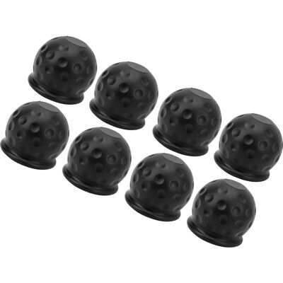 HEAT Set Mit 8 50-mm-kugelkopf-schutzkappen, Strapazierfähige Und Flexible Abdeckung Für Anhänger, Wohnwagen Und Wohnmobile, Schwarz, Robuster Schutz HEAT Set Mit 8 50-mm-kugelkopf-schutzkappen, Strapazierfähige Und Flexible Abdeckung Für Anhänger, Wohnwagen Und Wohnmobile, Schwarz, Robuster Schutz